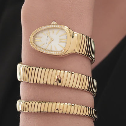 B V L. | Snake Watch Gold