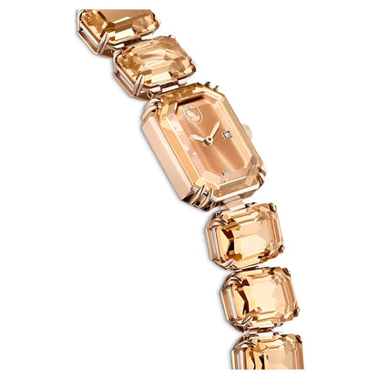 Octagon Crystal Bracelet Watch